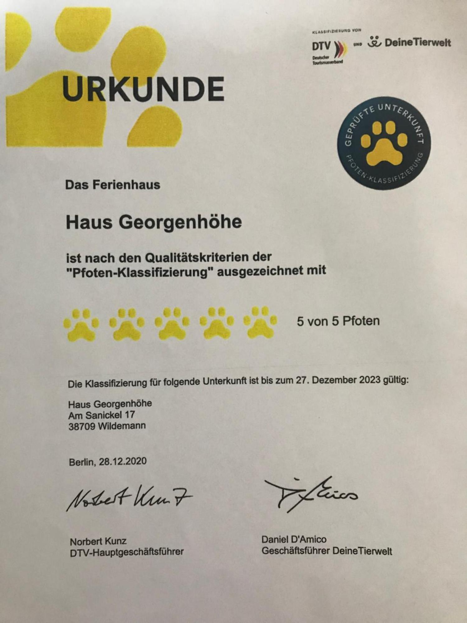 Haus Georgenhoehe Wildemann Exteriör bild